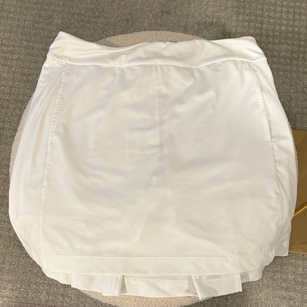 EP White Tennis Skirt